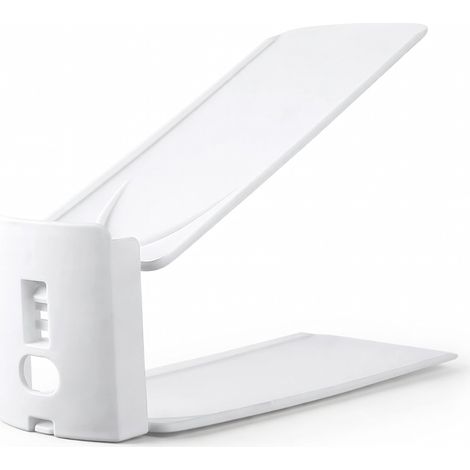 Zapatero de doble capa blanco perla blanco perla (1/5)