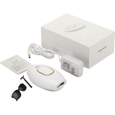 Appareil d'épilation laser IPL avec 300 000 flashs pour une épilation définitive, indolore et idéale pour les femmes. - AquaForge (1/5)