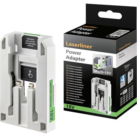 Laserliner PowerAdapter für 18 V Festool Akkusystem
