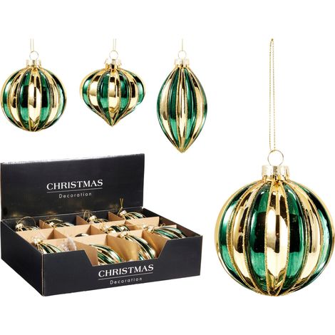 Decorazione natalizia verde modello assortito PERAGA CHRISTMAS