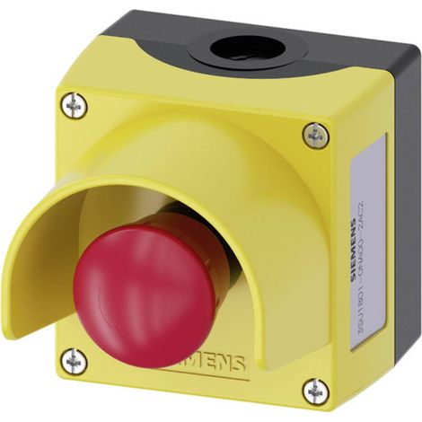 Siemens 3SU18010NA002AC2 Interruttore di emergenza Giallo (1/4)