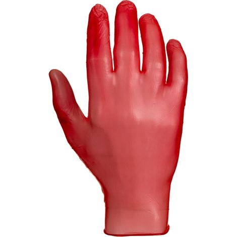 Gants jetables Vinyle RS PRO Poudré, taille L x 100 gants ( Prix pour Boîte de 100 )
