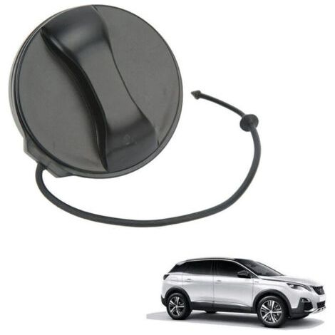 QORVA
-Couvercle de réservoir de carburant 1609818980 bouchon de gaz accessoires de voiture remplacement pour Peugeot 301 2008 3008 308 408 508,de