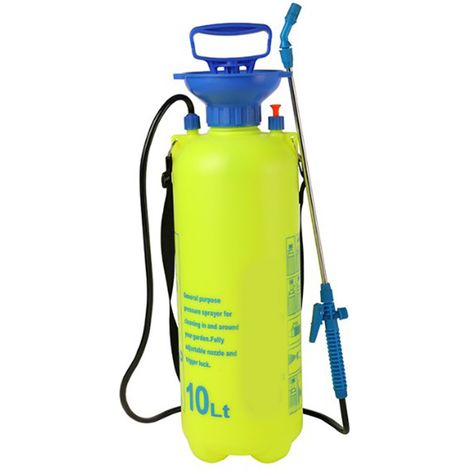 Pulvérisateur de jardin 10L, pulvérisateur à pression pour plantes, bouteille d'arrosage avec sangle d'épaule réglable (1/5)
