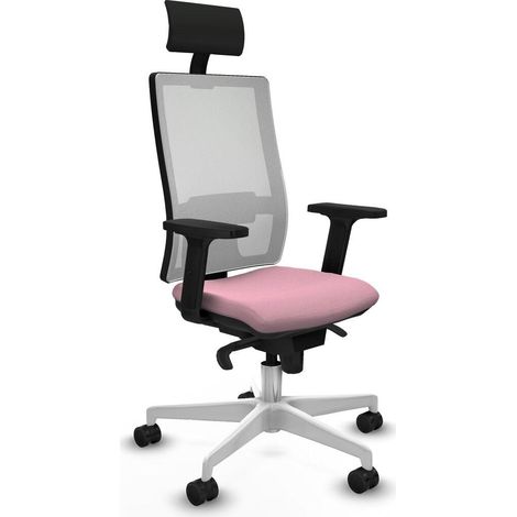 Piqueras y Crespo Horna chaise bureau rose confortable