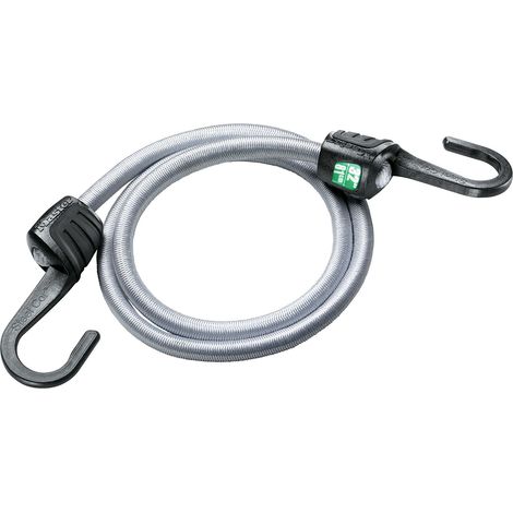 MASTER LOCK Tendeur avec Crochets [80 cm d'Elastique] [Crochet en Acier] 3034EURDAT - Idéal pour le Transport de Charges, l'Emballage, le Camping