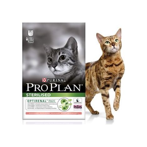 Pro Plan OPTIRENAL Chat Stérilisé Saumon : 1,5 kg