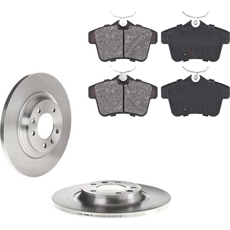 KIT FRENI POSTERIORI compatibile con PEUGEOT RCZ - DISCHI + PASTIGLIE OEM: P 61 114 / 17555 /SOSTITUZIONE DIRETTA/BASSA POLVERE/SILENZIOSO (1/5)