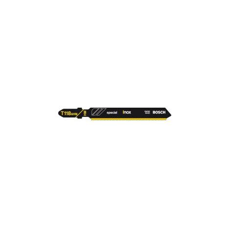 BOSCH - 1 LAMA PER SEGHETTO ALTERNATIVOHM T118AHM SPECIAL FOR INOX (1/2)