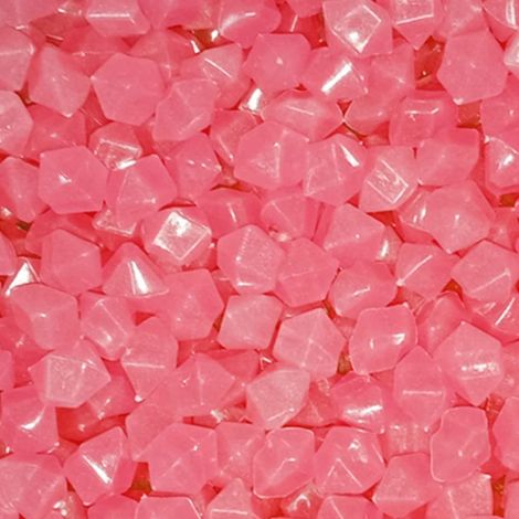 300 Pièces Pierre Lumineuse Galet Lumineux Cailloux Brillants dans Le Noir pavés pour Maison Jardin Passerelle Aquarium Patio Pelouse Décoratives Rose 14x11mm (1/5)