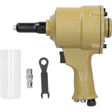 Pneumatic Riveter, Pneumatic Gun, Riveting Gun, 2.4-4.8mm, Pulling Clamp, Gun Extractor, Riveter Machine Tool (Japanese Style) (1/5)