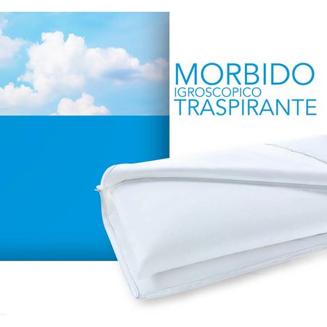 Guanciale a saponetta Cloud in memory foam 72.00 x 42.00