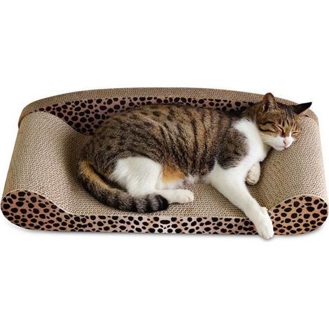 VGEBY Griffoir chat 50cm carton ondulé canapé forme (1/3)