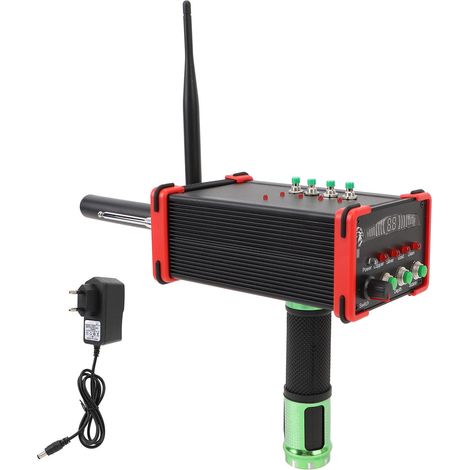 Détecteur de métaux 15 mètres de profondeur 1000 plage de recherche Scanner de recherche de haute précision pour pierres précieuses or argent cuivre prise ue 100-240V