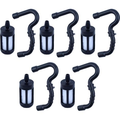 Tuyau de ligne de carburant avec filtre pour tronçonneuse STIHL 017 018 MS170 MS180 5 pièces (1/5)