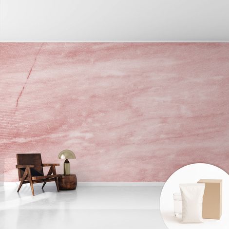 Papier peint intissé avec imprimé pour décoration intérieure pour rénovation a motif - Colle incluse gratuite Motif marbré 416x254 cm (1/5)