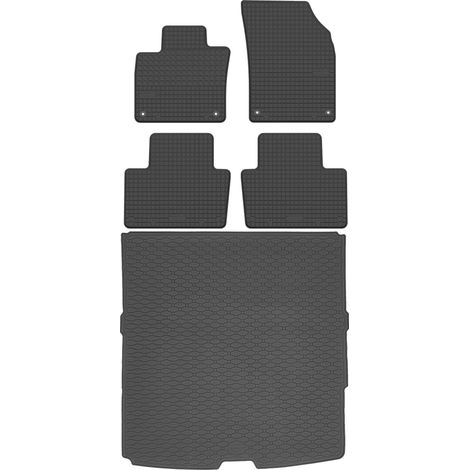 Juego de alfombrillas de goma para coche y alfombrilla para maletero para Volvo XC90 II SUV a partir de 2015. (1/5)