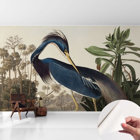 Fototapete Selbstklebend - Wanddekoration - Wandfolie - 3D Tapete Wand - Wohnungsdeko Exotische Natur 416x254 cm (1/5)