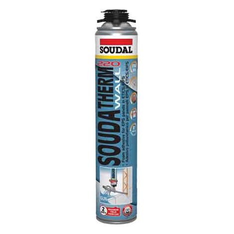 ADESIVO POLIURETANICO 'SOUDATHERM WALL' SOUDAL 750 ml - Pistola - SOUDAL
