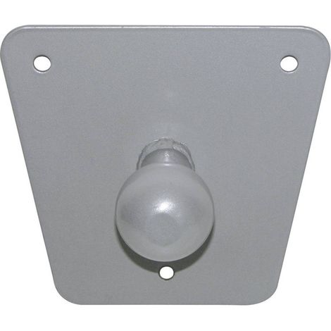 Eufab – Support mural pour 2 vélos – Acier thermolaqué – Charge maximale 50 kg – Dimensions 16x17 cm – Fixation murale incluse