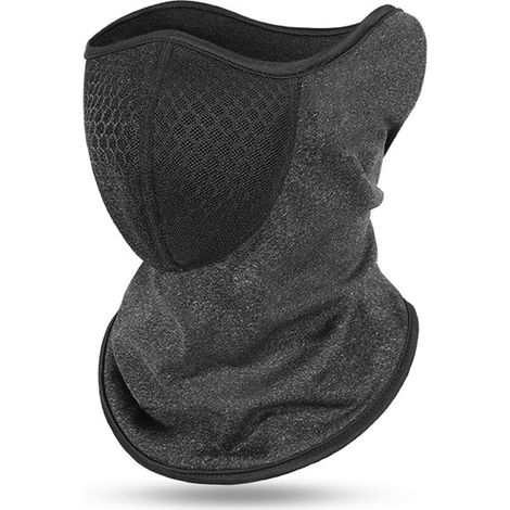 Ensemble Leggings Et Cagoule Hiver - Doublure Laine - Gris Fantôme - Pour Cyclisme Et Ski - 1 Pièce (1/2)