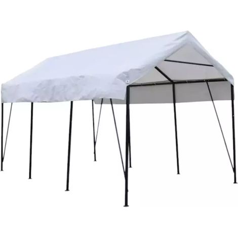carport auto in acciaio e tessuto eurogarden "ercole" 1 posto 2,7x4,9x2,7 m (1/4)