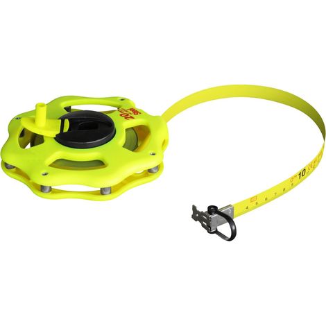 Cinta métrica larga de fibra de vidrio - 13 mm 20 m Outifrance