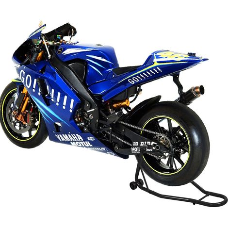 Caballete de taller para moto con ruedas 80 x 50 x 40 cm portátil con brazo regulable diseño en acero negro 200013687 (1/3)