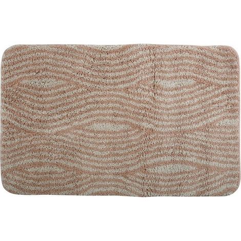 Tapis de bain Microfibre 50x80cm Beige MSV