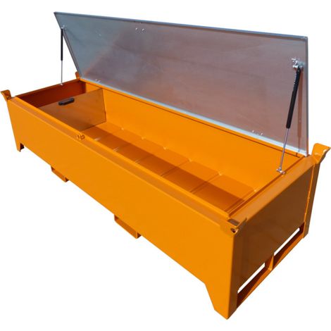 Bauer Südlohn Boîte de tubes fluorescents SL-N 220, laquée, orange jaune