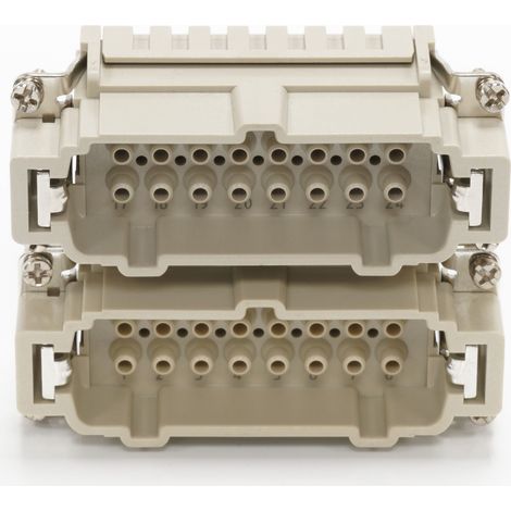 Embout de connecteur RS PRO, 32 contacts , 16A, Mâle ( Prix pour 1 )