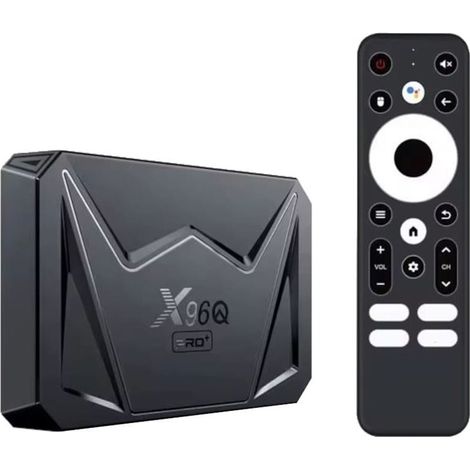 X96Q Pro Plus H728 4GB/64GB Wifi Dual Android 14 Negro - Android TV (1/2)