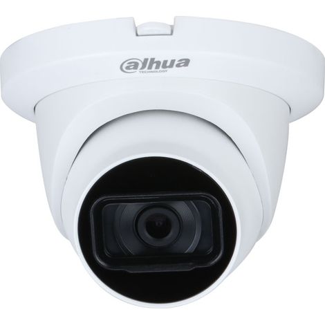 Dahua Telecamera HDCVI dome 5 MP Starlight 2,8 mm con microfono IR 60 m IP67 - HAC-HDW2501TMQP-A-0280B-S2