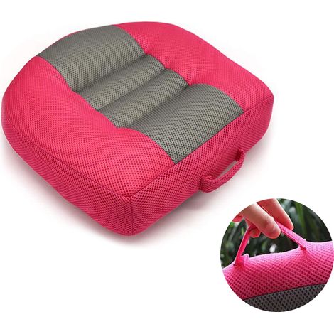 Coussin rehausseur de siège auto, tapis de rehausseur de hauteur, coussin de siège conducteur portable pour voiture, bureau, maison (1/2)