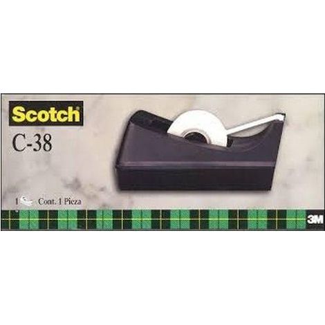 Dispenser di nastro adesivo Scotch C-38 nero