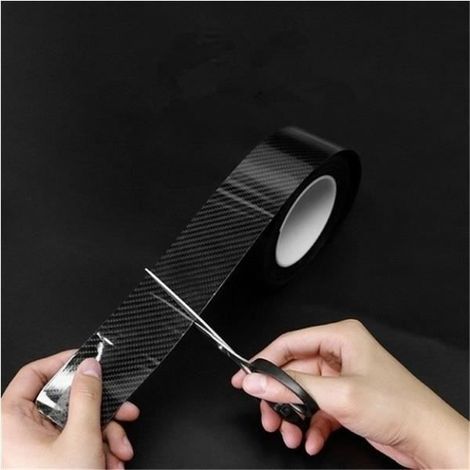 Autocollant de voiture 5D vinyle Film Anti-rayures Film Anti-collision coffre de porte pare-chocs protecteur taille 7 cm 3 m (1/4)