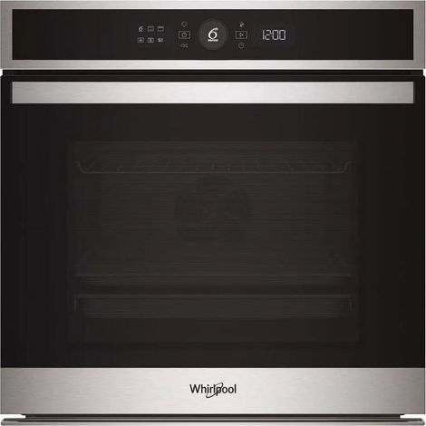 Horno multifunción empotrable de 73 L y 60 cm con limpieza pirolítica, acero inoxidable - WCI4IS83PM1XAF - Whirlpool -