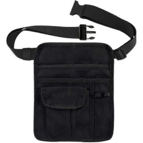 Pochette de serveurpochette de qualité pour serveur de restaurant avec ceinture ajustablenoireutilitaire. (1/5)