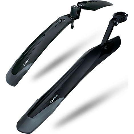 Garde-boue VTT RBRL pour pneus coniques de 26 à 27,5 pouces, avec système de fixation rapide et robustesse. (1/5)