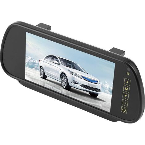 Kit caméra de recul sans fil avec moniteur infrarouge LED de 7 pouces pour voiture, camion et bus