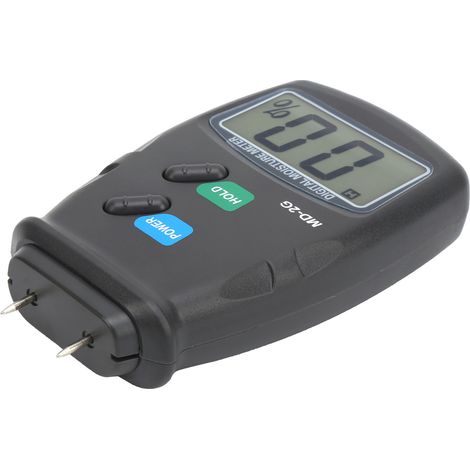 Détecteur d'humidité électronique pour bois 5-40%, parfait pour laboratoire et contrôle qualité des matériaux