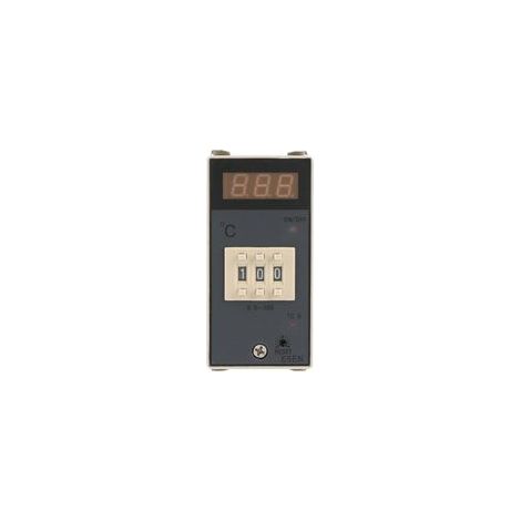 Termostato digital de alta precisión E5EM con sonda termopar ignífuga K: ideal para máquinas de procesamiento de alimentos.