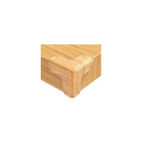 Lot de 10 protections d'angle de table pour bébé, protections d'angle de table transparentes, protections d'angle de table pour meubles, adhésif puissant