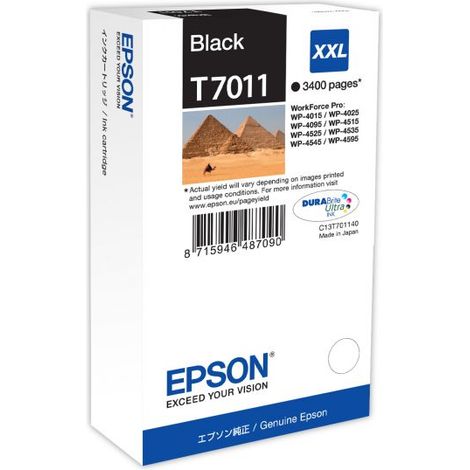 Epson T7011 cartucho de tinta 1 pieza(s) Original Extra (Súper) alto rendimiento (1/5)
