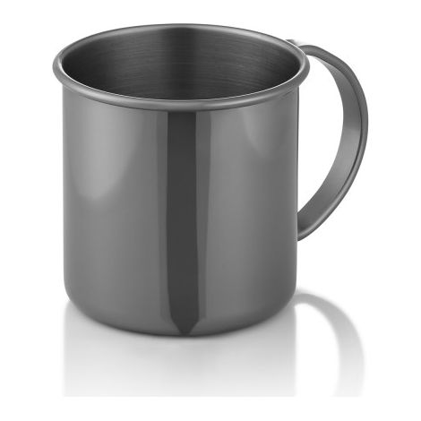 Gobelet Moscow Mule 0,45 ltr Ø 9 cm H 9 cm gun metal inox 18/8 - Was Germany (1/2)