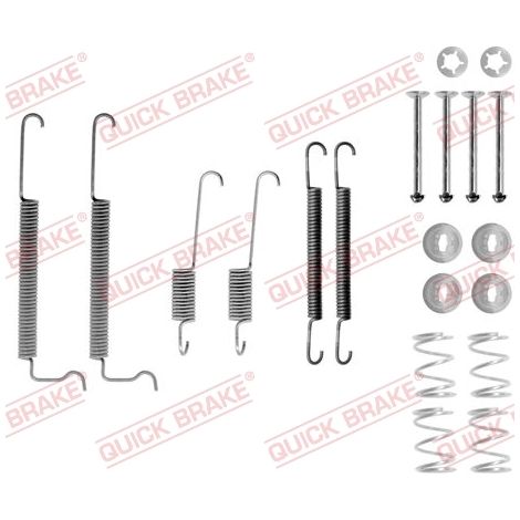 Kit d'accessoires, mâchoire de frein Quick Brake 105-0744 OPEL