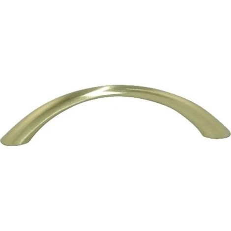 Cadap Maniglia per porta in zamak finitura ottone satinato