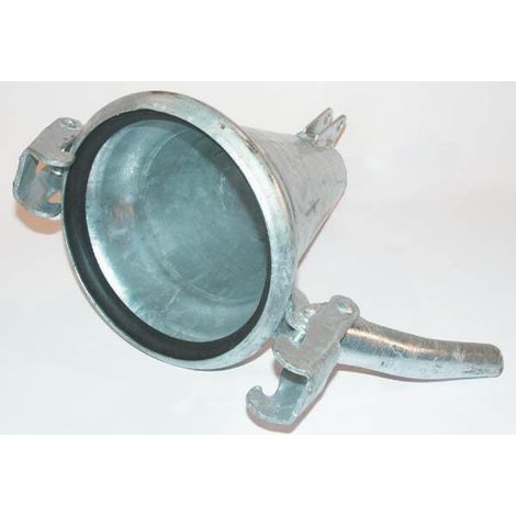 Acoplamiento hembra 6" con boquilla en cono de acero UNIVERSAL 6226800Z