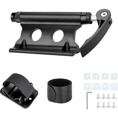 Porte-vélos de voiture Road Bicycle Toit Rack Quick Release Support de montage de vélo Fixation Clip Porte-bagages de toit C (1/5)