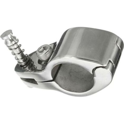 Collier de serrage à bouton en acier inoxydable, manchon coulissant 22 mm type goupille, accessoires quincaillerie marine pare-soleil (1/3)
